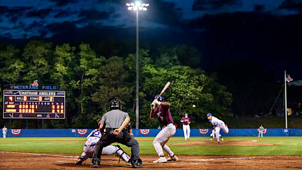 Cam Collier plays for the Cotuit Kettleers